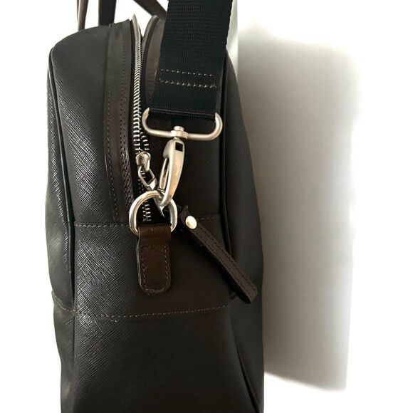 Neil Barrett Garrison Briefcase/Messenger Bag - Picture 11 of 13